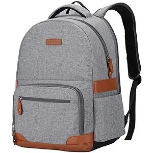 $13.29* | 31L RealCool Laptop Backpack 15.6-17 Inch (Gray) at Amazon